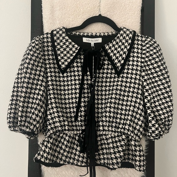 NWT Houndstooth FancyDBoutique Set - Picture 2 of 6